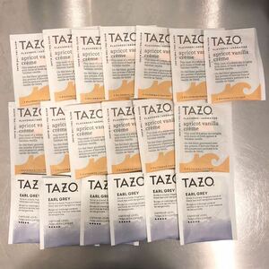 TAZO tea タゾティー　紅茶　アールグレイ　白茶　アプリコットバニラクリーム