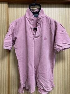 【中古品】LA JRA PEARSON 半袖 ポロシャツ ピンク系