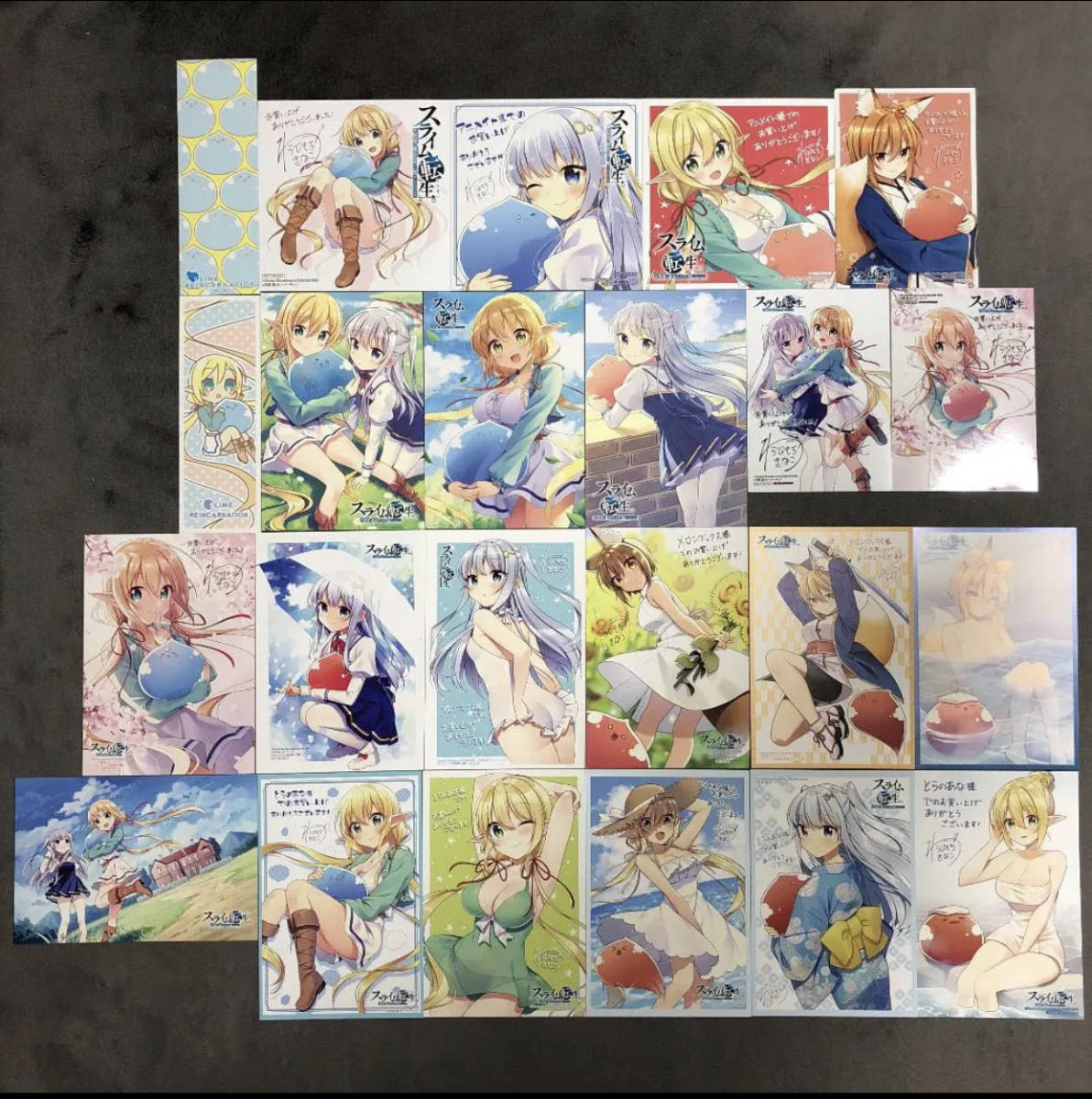 千剣の魔術師と呼ばれた剣士 1〜6巻 店舗購入特典27枚セット コミック版
