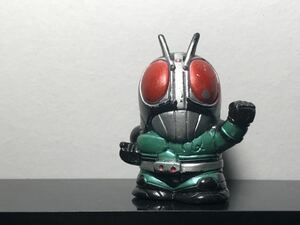 ◆ 仮面ライダー　ミニ　ソフビ　指人形　フィギュア BRACK 2