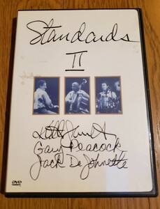 キース・ジャレット /スタンダーズ・ライヴ Ⅱ Keith Jarrett Standards II DVD