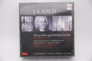 【新品】JPHANN SEBASTIAN BACH CD Great Sacred Works CD10枚組BOX 検索：未開封 ヨハン・ゼバスティアン・バッハ クラシック