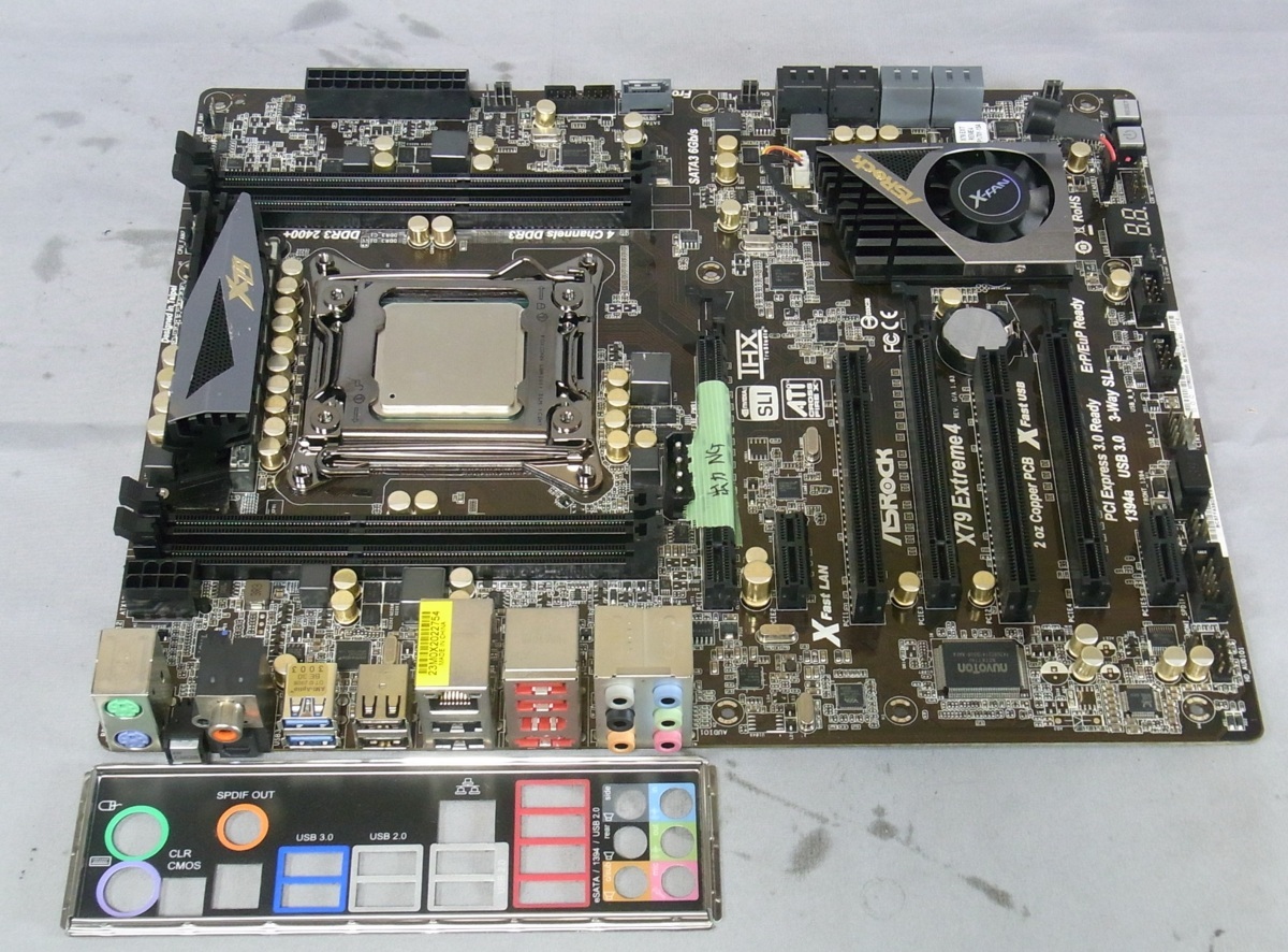 国内外の人気 i7-3930K CPU + X79Extreme4 ASRock マザーボード - PCパーツ
