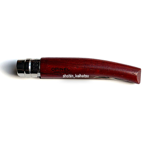 国内送料無料!オピネル スリムナイフ ブビンガ No.08★アフリカンローズウッド パドゥク Opinel #08 Bubinga Padouk