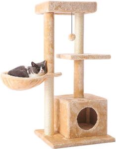 猫好き必見キャットタワー 据え置き 185cm