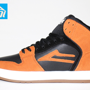 ★LAKAI★27.5cm★TELFORD★オレンジブラック★