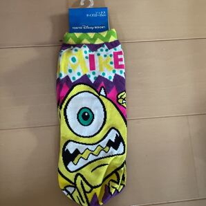 送料無料 新品 Tokyo Disney Resort スニーカーソックス モンスターズインク マイク 22-25cm 送料込み