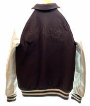 ★ STUSSY ステューシー OLD STUSSY 25th anniversary TRIBE 4 varsity jacket スタジャン 希少 25周年 限定 ジャケット USA製 2005年104_画像3