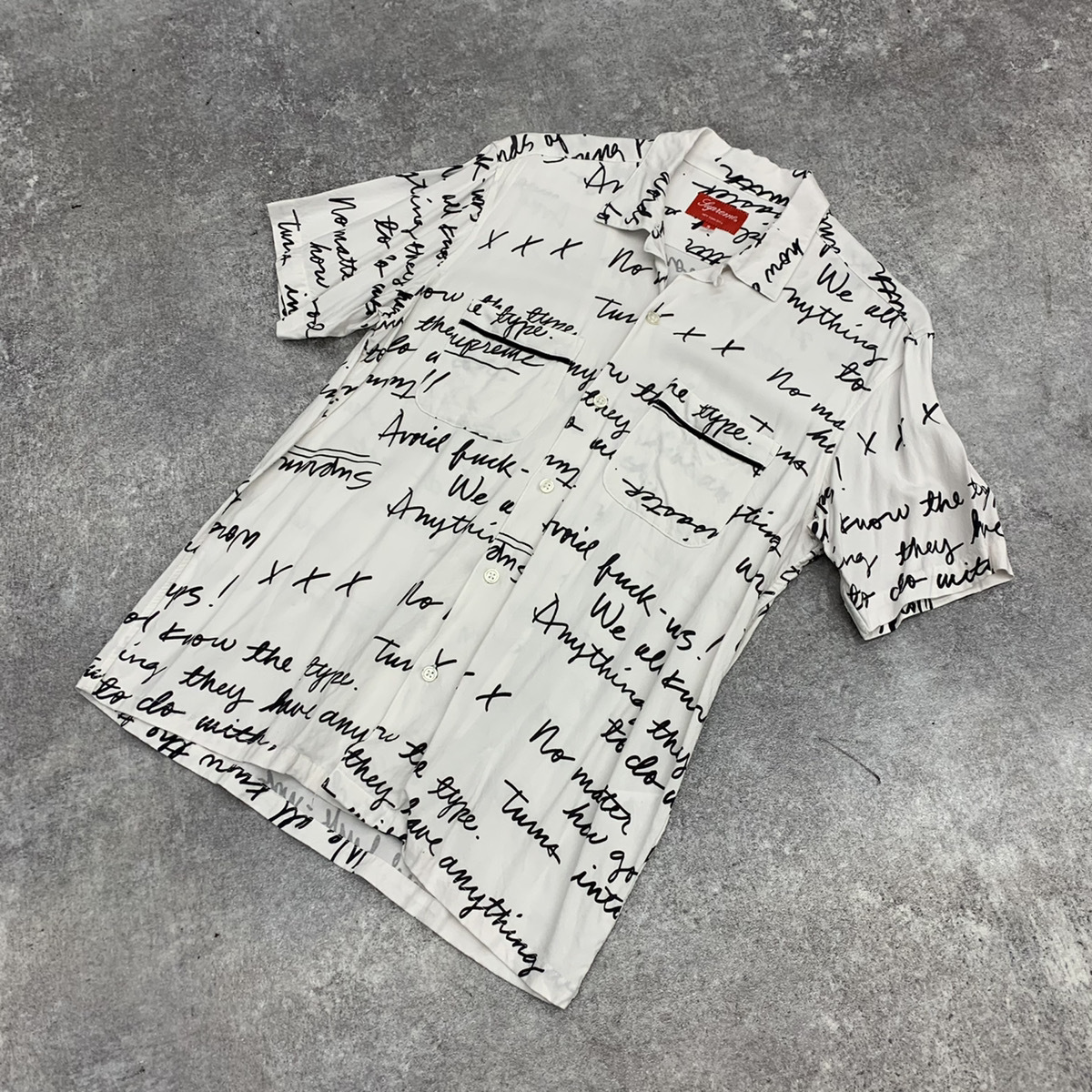 トップス】 Supreme - supreme burroughs shirt M レーヨンの通販 by