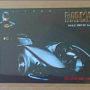 【映画】 1989年 バットマン テレホンカード