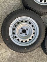 ○A7638 スチールホイール　ICENAVI 155/80R14 114.314X5J of40 18年製　プロボックス○_画像3