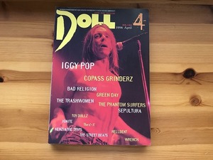 【中古】【即決】DOLL 1996年4月 IGGY POP COPASS GRINDERZ BAD RELIGION GREEN DAY THE TRASHWOMEN THE PHANTOM SURFERS