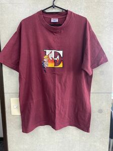 90'S 当時物　アートTシャツ　ヴィンテージ　オールドスケート　サイズL シングルステッチ　SOF Teeタグ　USA製　