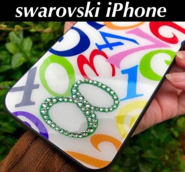 スワロフスキーiPhone11/11pro/11proMax他ケース 強化ガラス