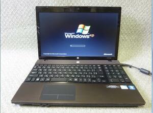 Windows XP・7・10 ★ OS選択可 15.6インチ HP ProBook 4520s ★ Celeron P4500 1.86GHz/4GB/250GB/DVDRAM/無線/HDMI/便利なソフト/1565
