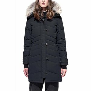 ■未使用　XXSサイズ　CANADAGOOSE カナダグース ボリュームファーダウンコート ブラックレーベル レディース LORETTE■