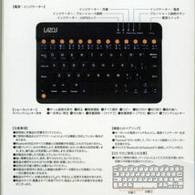 同梱可能 ブルートゥースキーボード Bluetooth 簡単接続！USB充電式 Lazos L-BTK-B/6011ｘ１台_画像2