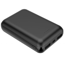 送料無料メール便 箱出し モバイルバッテリー 10000mAh 残量表示 USB-Type C入出力 PSEマーク有 HIDISC HD-MBTC10000GFBK/0045_画像3