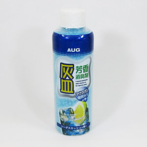 送料無料 灰皿芳香消臭剤 マイナスイオン 180ml 日本製 AUG ソーダスカッシュの香り E-78