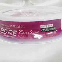 BD-RE ブルーレイ くり返し録画 CPRM対応 25GB 10枚 高品質ハイグレード プレミアム HIDISC HDVBE25NP10SP/0298ｘ１個_画像4