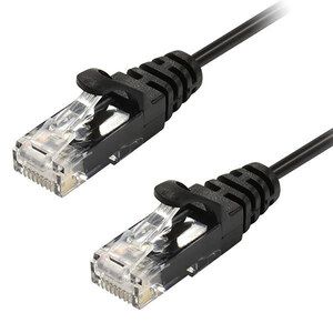  free shipping LAN cable super slim 2m 2 meter strut . line black GH-CBESL6-2MK category -6 4511677072840/ green house 