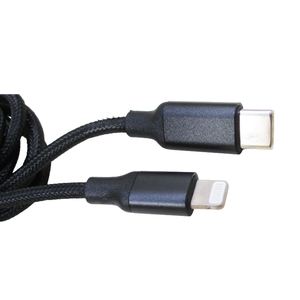 同梱可能 ライトニングケーブル 1メートル Apple公式認定品 USB Type-C to Lightning 美和蔵 ブラック MCA-LC100K/0522ｘ１本