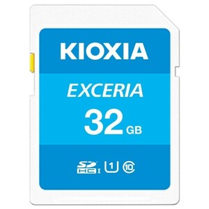 送料無料　KIOXIA (旧東芝) SDHCカード 32GB 32ギガ CLASS10/SDカード 過渡期につき柄変更あり tosdhccl1032gbの商品画像