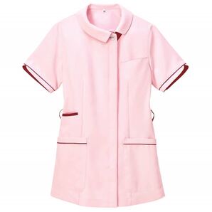 ★ 新品 アンフェミエ製<モンブラン>5L ストレッチカシミア アシンメトリーカラージャケット制服 ★医療用 看護師 (infirmiere)ナース服