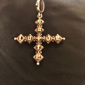 限定セール!!ローリーロドキン ラブ&ヘイト リバーシブルクロスペンダントトップ SILVER925