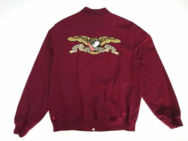 超希少 Supreme antihero Bomber jacket 赤M