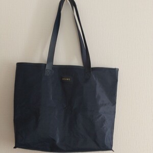 BEAMS トートバッグ ネイビー
