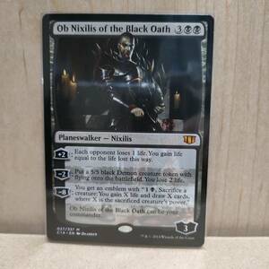 ★☆MTG　【英】黒き誓約、オブ・ニクシリス/Ob Nixilis of the Black Oath[黒MR]【C14】★☆ 全ての商品同梱可能