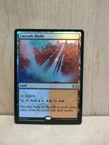 ★☆MTG 【FOIL】【英】滝の断崖/Cascade Bluffs[土地R]【2XM】★☆ 全ての商品同梱可能