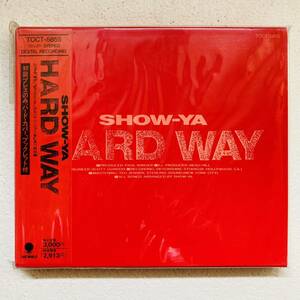  [ редкость CD]SHOW-YA/HARD WAY/8th альбом шоу ya/../gyamb кольцо / obi есть /J-POP/.. искривление / Showa идол /. приятный западная музыка / ценный / снят с производства / подлинная вещь 