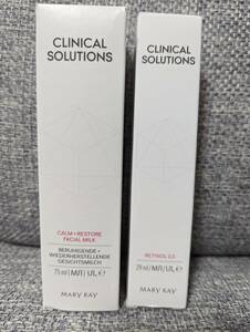 レチノール セット(顔の美容液とミルク)ClinicalSolutions