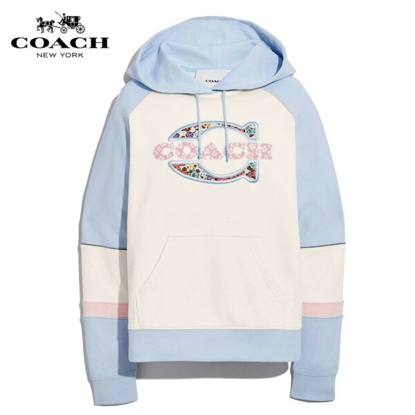 【COACH★C4967】コーチ百貨店商品♪レディースウェアパーカーフーディーXS(日本サイズ:S) 定価37,400円 新品