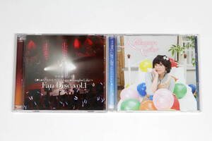 中村繪里子■CD2枚【GO! GO! LIVE!ららら なかむランド Love Laugh Live】【ら・ら・ら・なかむランド Love Laugh Life Fan Disc vol.1】