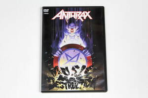 Anthrax Anne slacks # Japanese record CD+DVD[ music *ob* trout *tis traction live *f rom * Chicago ]