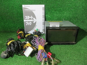 N203-32　カロッツェリア　AVIC-MRZ77　メモリ　1セグナビ　2010年　バックカメラセット　手渡し不可商品