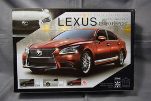 ■約1/24 R/Cカー　トヨタTOYOTAレクサスLEXUS LS460 F SPORT(メタリックワインレッド 27MHz)【検】ラジコン カスタム ラグジュアリー