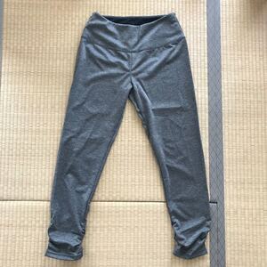 ジム、ヨガ用パンツ Lサイズ グレー 女性用