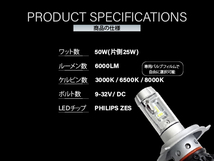 ホンダ Z ゼット インサイト シビック ストリーム ライフ ヘッドライト用 SOLオリジナル X3 LEDバルブ H4 3000 6500 8000K キャンセラー付_画像4