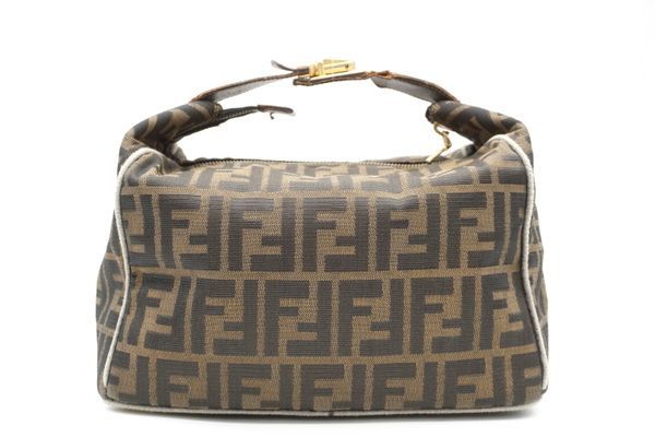2022人気新作 【希少】FENDI フェンディ ズッカ柄 バニティ ...