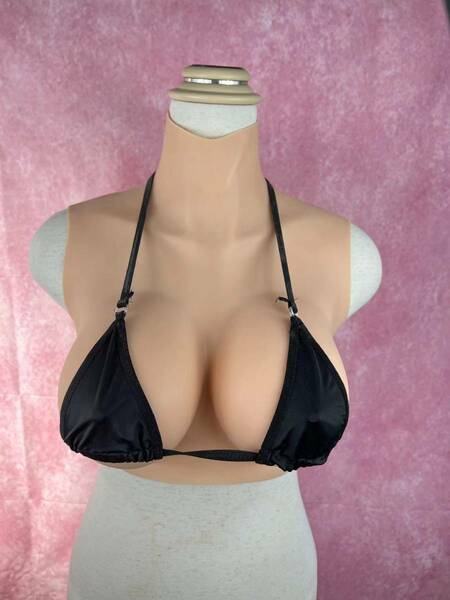 【大人気※再入荷】新品! Dカップ シリコンバスト 偽乳 女装 コスプレ 変身 人工乳房 変装用 オッパイ 男の娘 抜群の弾力性②