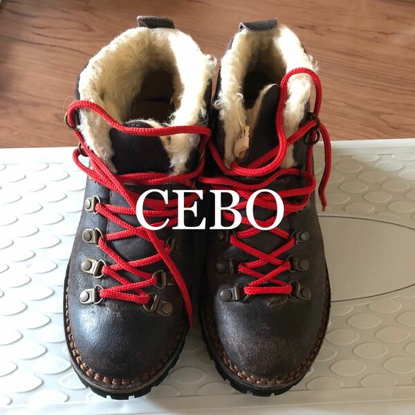 cebo mountain boots ships別注　セボ　Czech チェコ　セボ　マウンテンブーツ　登山