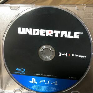 PS4中古ソフトケース無し　アンダーテール　UNDERTALE