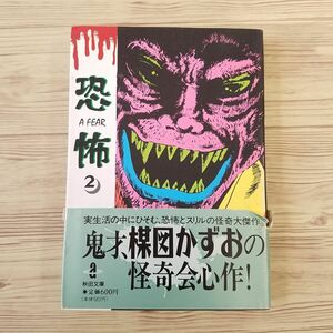 恐怖マンガ[楳図かずお 恐怖 文庫版 第2巻] 深層心理に潜む恐怖 10編収録