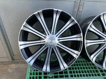 LASTYLEアルミホイール20インチ4本セット 20×8.5J、+38、139.7/H6、ハイエースに_画像3