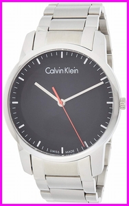 [ Calvin Klein CALVIN KLEIN ]city City silver / black K2G2G141