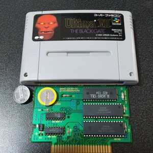 ウルティマ7 電池交換 ウルティマ7 ブラックゲート Ultima7 スーパーファミコン SFC スーファミ